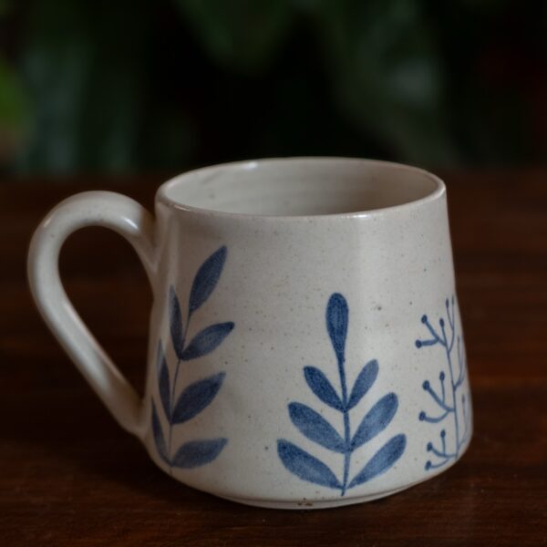 Blue floral Mug